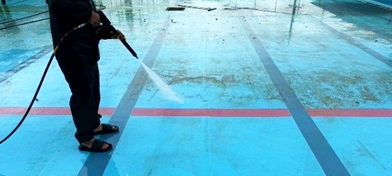 体育館・プール清掃