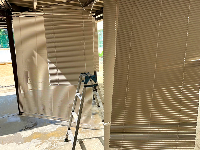 ブラインド清掃の写真
