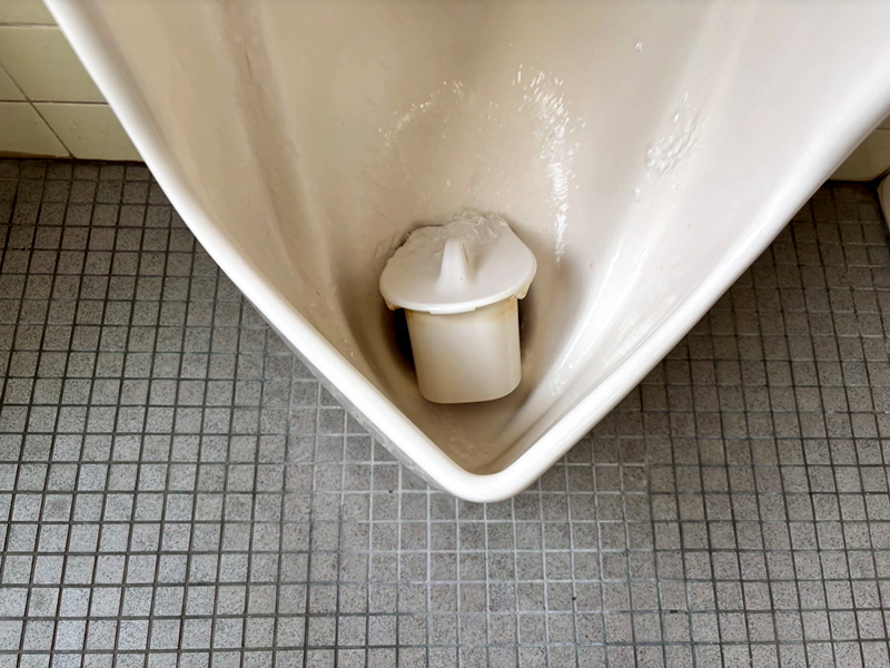 トイレ清掃・尿石除去の写真